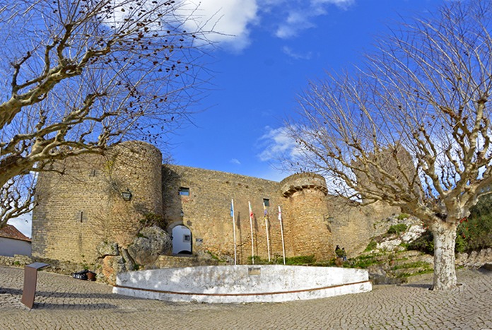 OBIDOS TREES AND CASTLE